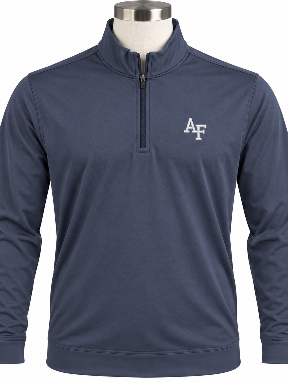Peter Millar Navy AF Falcons Embroidered Quarter-Zip Pullover Men’s L NWT